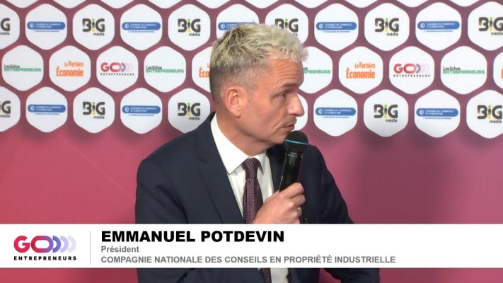 Interview d'Emmanuel Potdevin, Président, Compagnie Nationale des Conseils en Propriété Industrielle (CNCPI)