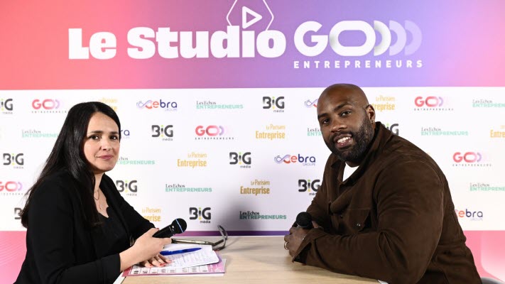 Interview de Teddy Riner, Quintuple médaillé olympique, entrepreneur confirmé et parrain de GO Entrepreneurs 2026