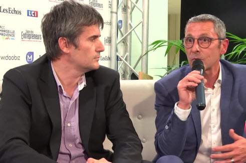 Interviews de Patrick Durand, Développement et Relations Industrielles, EDF et Bernard Bourelly, Délégué Régional, Airbus