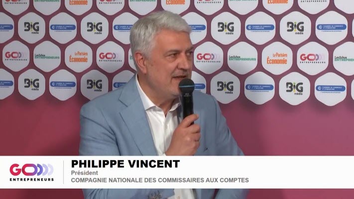Interview de Philippe Vincent, Président, Compagnie Nationale des Commissaires aux Comptes (CNCC