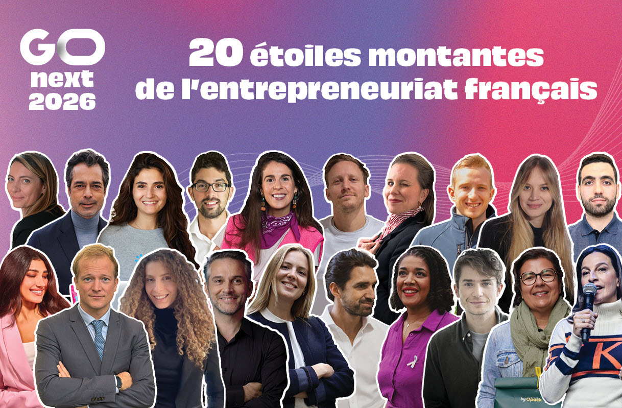 GO next 2026 : les étoiles montantes de l'entrepreneuriat français