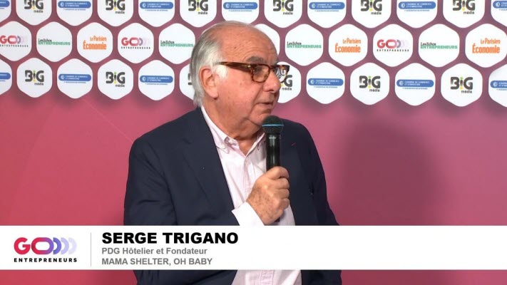 Interview de Serge Trigano, PDG Hôtelier et Fondateur, Mama Shelter, Oh Baby