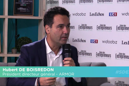 Interview de Hubert De Boisredon, Président directeur général, Armor