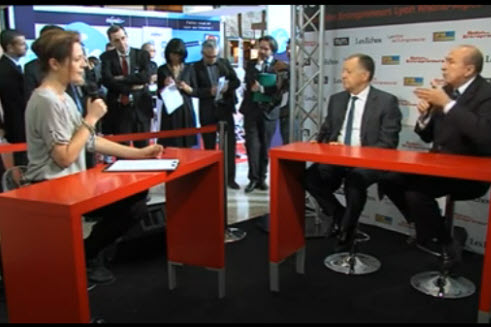 Interview de Jean-Michel Aulas et Gérard Colomb