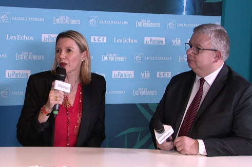Interview de Frédéric Cormerois, Directeur des marches Entreprises et Economie Sociale, CAISSE D’EPARGNE et Cybèle Roland, Directrice Financière, EXOTEC